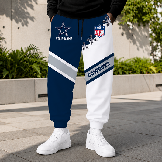 EXCLUSIVE EDITION - NEW CUSTOMIZED NFL21 DCB DALLAS COWBOYS SWEATPANTS