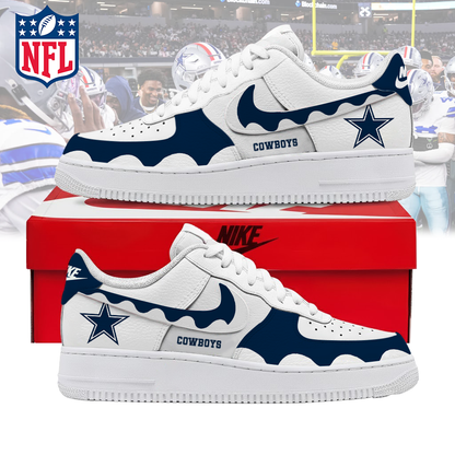 LIMITED EDITION- NEW CUSTOMIZED NFL21 DCB DALLAS COWBOYS AF1 SNEAKERS