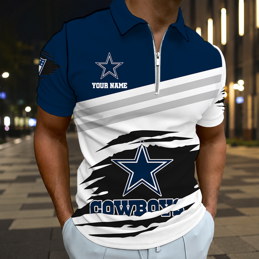 VIRAL EDITION - NEW CUSTOMIZED NFL21 DCB DALLAS COWBOYS T-SHIRT, POLO SHIRT, ZIP POLO SHIRT, SWEATSHIRT, HOODIE & ZIP HOODIE