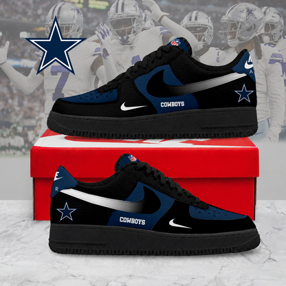 LIMITED EDITION - NEW CUSTOMIZED NFL21 DCB DL COWBOYS AF1 SNEAKERS