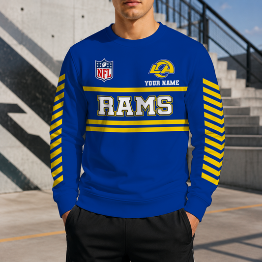 VIRAL EDITION - NEW CUSTOMIZED NFL22 LAR LOS ANGELES RAMS UNISEX SWEATSHIRT