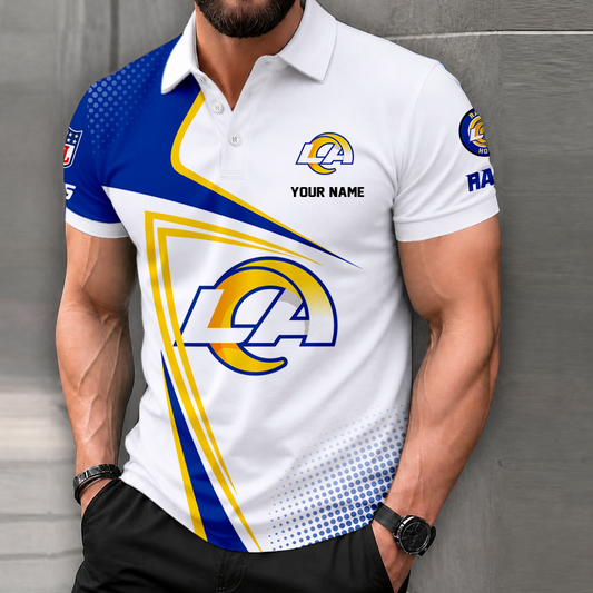 VIRAL EDITION - NEW CUSTOMIZED NFL22 LAR LOS ANGELES RAMS T-SHIRT, POLO SHIRT, ZIP POLO SHIRT, SWEATSHIRT, HOODIE & ZIP HOODIE