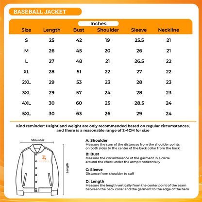 LIMITED EDITION UNISEX BASEBALL JACKET – URBAN STREET STYLE 09