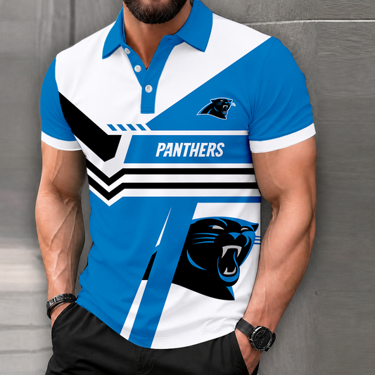 FINAL SALE - NEW CUSTOMIZED NFL23 CLP CAROLINA PANTHERS POLO SHIRT, ZIP POLO SHIRT & T-SHIRTS