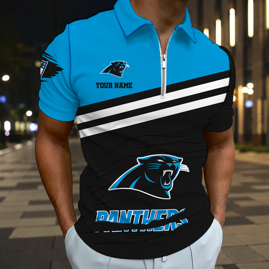 VIRAL EDITION - NEW CUSTOMIZED NFL23 CLP CAROLINA PANTHERS T-SHIRT, POLO SHIRT, ZIP POLO SHIRT, SWEATSHIRT, HOODIE & ZIP HOODIE