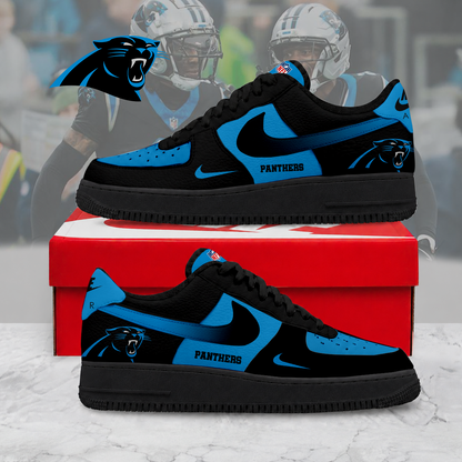 LIMITED EDITION - NEW CUSTOMIZED NFL23 CLP CR PANTHERS AF1 SNEAKERS