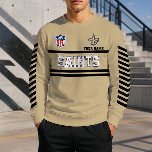 VIRAL EDITION - NEW CUSTOMIZED NFL24 NOS NEW ORLEANS SAINTS UNISEX SWEATSHIRT