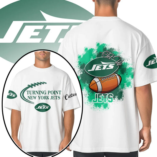 VIRAL EDITION - NEW CUSTOMIZED NFL25 NYJ NEW YORK JETS POLO SHIRT, ZIP POLO SHIRT & T-SHIRTS