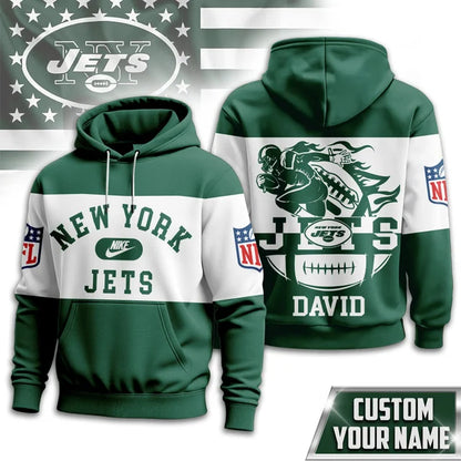 MEGA SALE - NEW CUSTOMIZED NFL25 NYJ NEW YORK JETS UNISEX T-SHIRT, POLO & HOODIE
