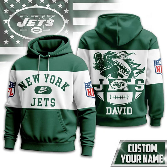 MEGA SALE - NEW CUSTOMIZED NFL25 NYJ NEW YORK JETS UNISEX T-SHIRT, POLO & HOODIE