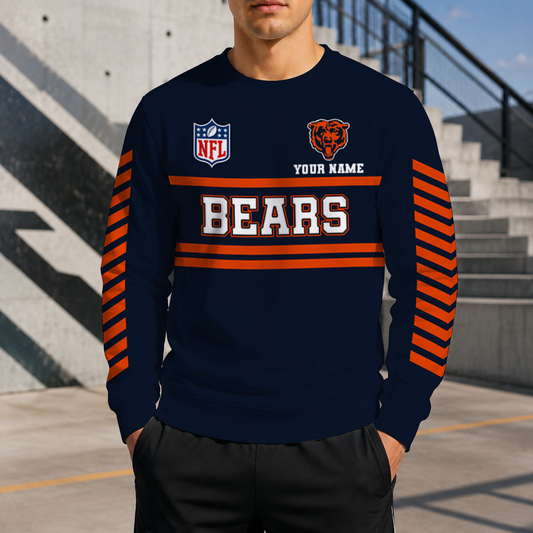 VIRAL EDITION - NEW CUSTOMIZED NFL26 CCB CHICAGO BEARS UNISEX SWEATSHIRT