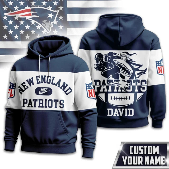 MEGA SALE - NEW CUSTOMIZED NFL27 NEP NEW ENGLAND PATRIOTS UNISEX T-SHIRT, POLO & HOODIE