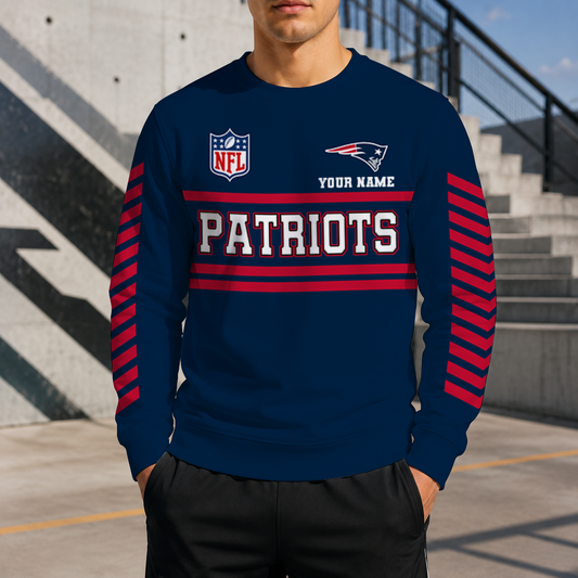 VIRAL EDITION - NEW CUSTOMIZED NFL27 NEP NEW ENGLAND PATRIOTS UNISEX SWEATSHIRT