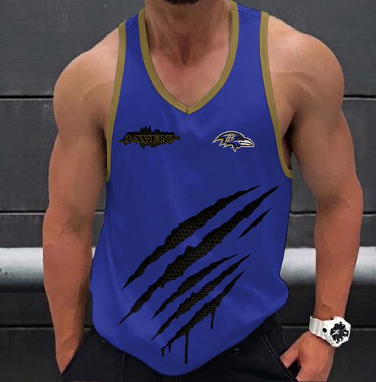 FINAL SALE - NEW CUSTOMIZED NFL28 BTR BALTIMORE RAVENS UNISEX TANK TOP