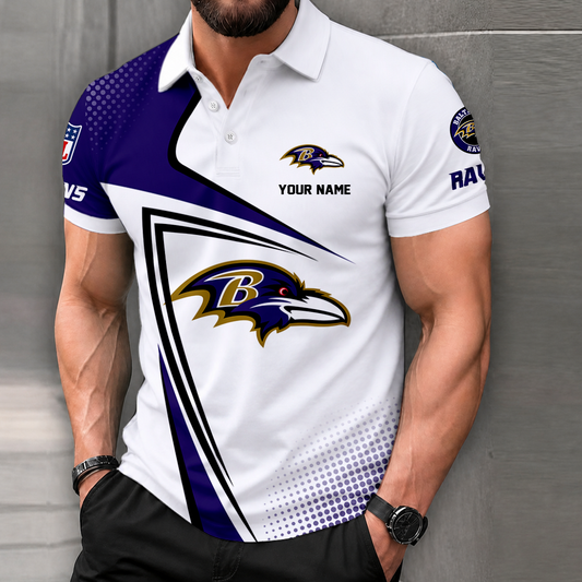VIRAL EDITION - NEW CUSTOMIZED NFL28 BTR BALTIMORE RAVENS T-SHIRT, POLO SHIRT, ZIP POLO SHIRT, SWEATSHIRT, HOODIE & ZIP HOODIE