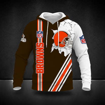 HOT DEAL- NEW CUSTOMIZED NFL29 CLB CLEVELAND BROWNS T-SHIRT, POLO SHIRT, ZIP POLO SHIRT, SWEATSHIRT, HOODIE & ZIP HOODIE