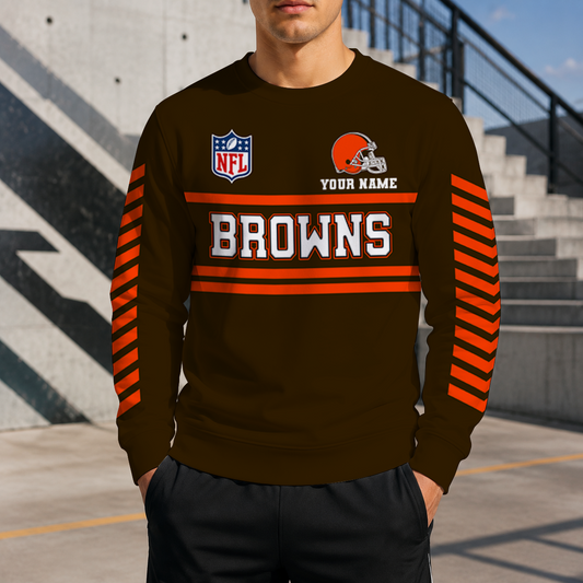 VIRAL EDITION - NEW CUSTOMIZED NFL29 CLB CLEVELAND BROWNS UNISEX SWEATSHIRT