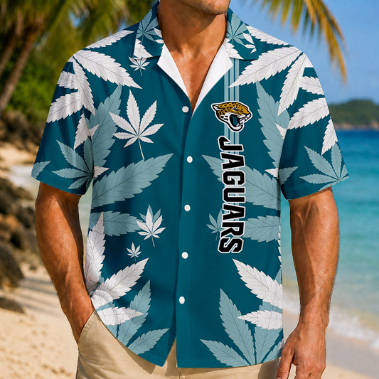 SPECIAL EDITION - NEW CUSTOMIZED NFL30 JSJ JACKSONVILLE JAGUARS UNISEX HAWAIIAN SHIRT