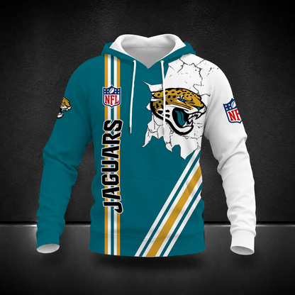 HOT DEAL- NEW CUSTOMIZED NFL30 JSJ JACKSONVILLE JAGUARS T-SHIRT, POLO SHIRT, ZIP POLO SHIRT, SWEATSHIRT, HOODIE & ZIP HOODIE