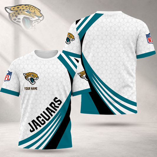 FLASH SALE - NEW CUSTOMIZED NFL30 JSJ JACKSONVILLE JAGUARS T-SHIRT, POLO SHIRT, ZIP POLO SHIRT, SWEATSHIRT, HOODIE & ZIP HOODIE