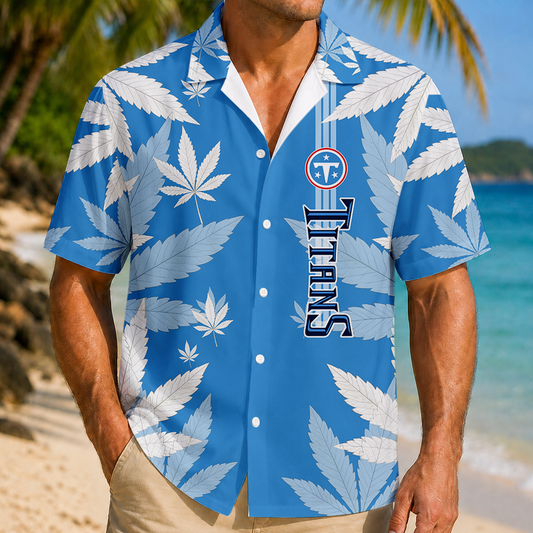 SPECIAL EDITION - NEW CUSTOMIZED NFL31 TST TENNESSEE TITANS UNISEX HAWAIIAN SHIRT