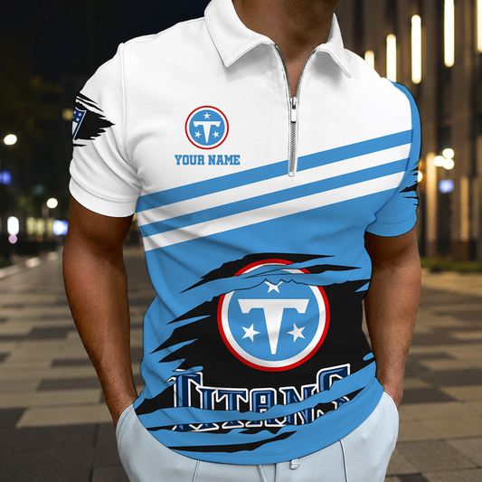 VIRAL EDITION - NEW CUSTOMIZED NFL31 TST TENNESSEE TITANS T-SHIRT, POLO SHIRT, ZIP POLO SHIRT, SWEATSHIRT, HOODIE & ZIP HOODIE