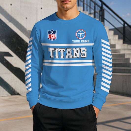 VIRAL EDITION - NEW CUSTOMIZED NFL31 TST TENNESSEE TITANS UNISEX SWEATSHIRT