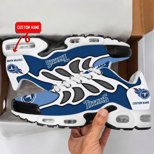 FLASH SALE - NEW CUSTOMIZED NFL31 TST TENNESSEE TITANS AIR MAX PLUS SNEAKERS