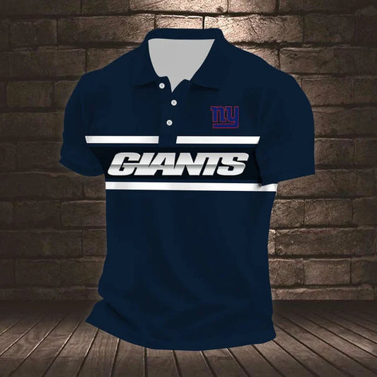 ELITE EDITION - NEW CUSTOMIZED NFL32 NYG NEW YORK GIANTS POLO SHIRT, ZIP POLO SHIRT & T-SHIRTS
