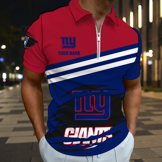 VIRAL EDITION - NEW CUSTOMIZED NFL32 NYG NEW YORK GIANTS T-SHIRT, POLO SHIRT, ZIP POLO SHIRT, SWEATSHIRT, HOODIE & ZIP HOODIE
