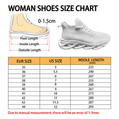 LIMITED EDITION - NEW CUSTOMIZED NFL11 SF49 SAN FRANCISCO 49ERS UNISEX MAX SOUL SHOES